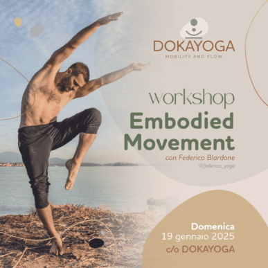 Embodied yoga workshop con Federico Blardone IG @federicoyoga