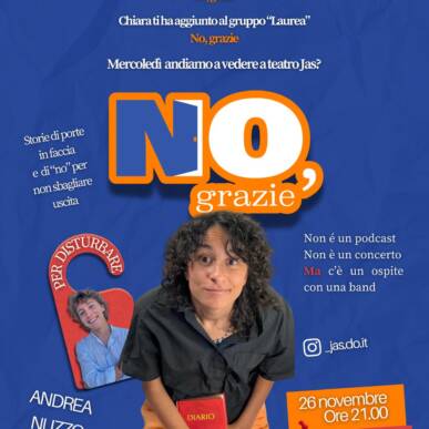 NO, GRAZIE – con Jas e Andrea Nuzzo