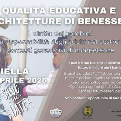Qualità educative e architetture di benessere