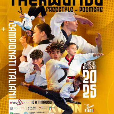 Campionati Italiani Poomsae & Freestyle 2025 – SABATO 10/05