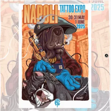 Biglietti Napoli Tattoo Expo 2025 – 31 maggio 2025