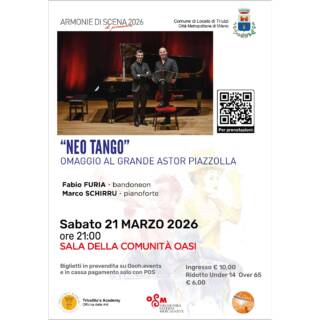 Neo Tango omaggio al grande Astor Piazzolla