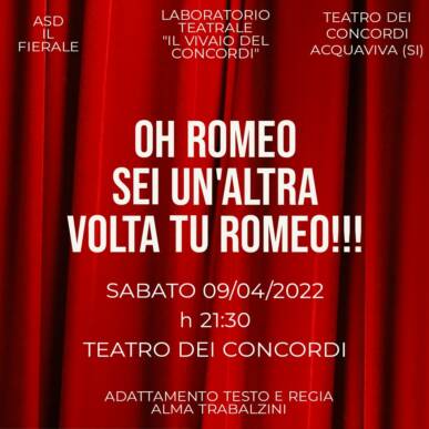 Oh Romeo sei un’altra volta tu Romeo!!!