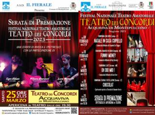 SERATA DI PREMIAZIONE – Festival Teatro dei Concordi 2023