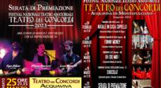 SERATA DI PREMIAZIONE – Festival Teatro dei Concordi 2023