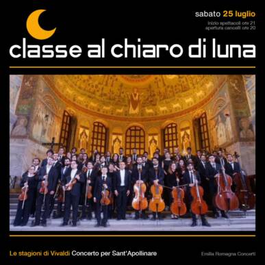 Le stagioni di Vivaldi – Concerto per Sant’Apollinare – Classe al Chiaro di Luna 2020