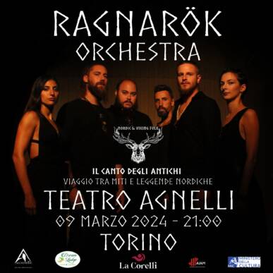 Ragnarök Orchestra@Teatro Agnelli – Torino il 9 Marzo 2024