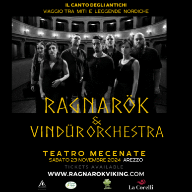 Ragnarök & Vindür Orchestra @ TEATRO MECENATE, Sabato 23 novembre 2024, Arezzo