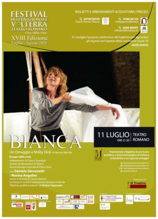 BIANCA – Un Omaggio a Moby Dick – Festival Internazionale Teatro Romano Volterra