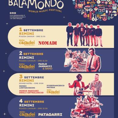 NOMADI @ Balamondo World Music Festival_Piazza Cavour Rimini_01/09/2025
