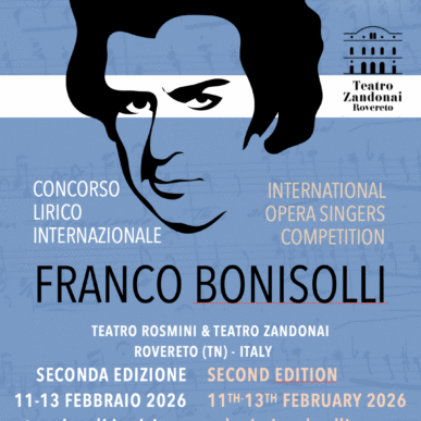 CONCORSO LIRICO INTERNAZIONALE “FRANCO BONISOLLI” 2026