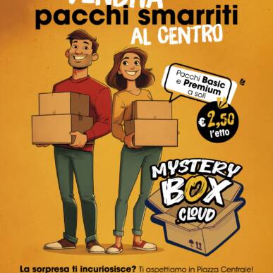 Evento Mysterybox, vendita di pacchi mai consegnati – Martedì 11 Novembre 2025