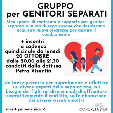 GRUPPO PER GENITORI SEPARATI