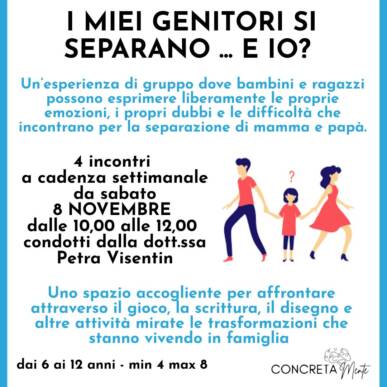 I MIEI GENITORI SI SEPARANO … E IO?