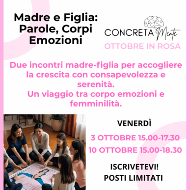 Madri e Figlia: Parole, Corpi, Emozioni