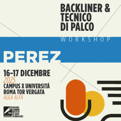 Backliner & Tecnico di Palco