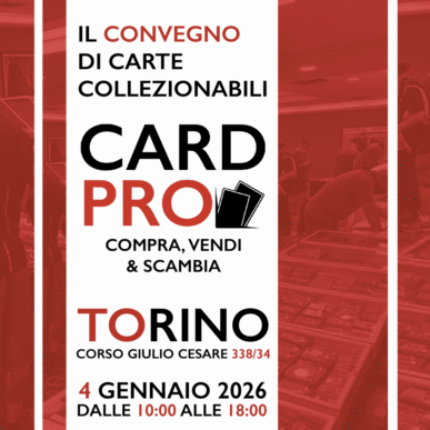 CARD PRO – TORINO – 4 GENNAIO 2026