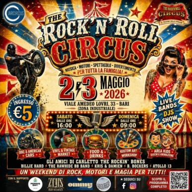 Rock N Roll Circus – 3 Maggio