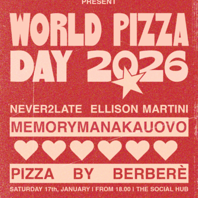 Paradise Pizza x The Social Hub Bologna: World Pizza Day 2026