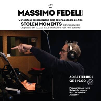 Massimo Fedeli Sextet – Concerto di presentazione della Colonna sonora del film Stolen Moments