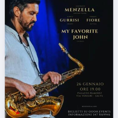 My Favorite John -Tributo a Coltrane – Gianfranco Menzella Trio