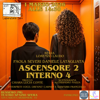 Spettacolo «Ascensore 2 Interno 4» a Milano!