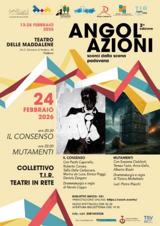 IL CONSENSO di Nicola Coppo + MUTAMENTI di Tiziana Michelotto