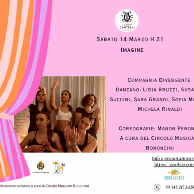 Rassegna Teatro Cantelli 2026: Imagine – Danza