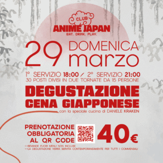 cena degustazione giapponese