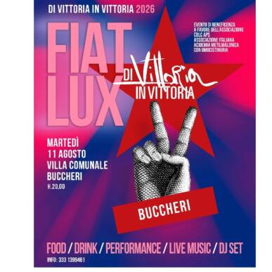 DI VITTORIA IN VITTORIA … FIAT LUX