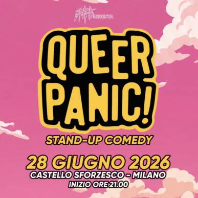 QUEER PANIC! Stand-Up Comedy @Castello Sforzesco con Yoko Yamada & more