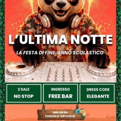 L’ULTIMA NOTTE LA FESTA DI FINE ANNO