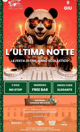 L’ULTIMA NOTTE LA FESTA DI FINE ANNO