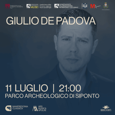 Manfredonia Classica ’26 – Recital Pianistico del M° Giulio De Padova
