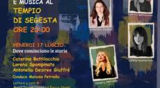 “DOVE COMINCIANO LE STORIE”, Intrecci Narrativi Festival, Letteratura e Musica al Tempio di Segesta