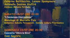 “L’IMMENSA DISTRAZIONE” Monologo di Marcello Fois, Intrecci Narrativi Festival, Letteratura e Musica al Tempio di Segesta.
