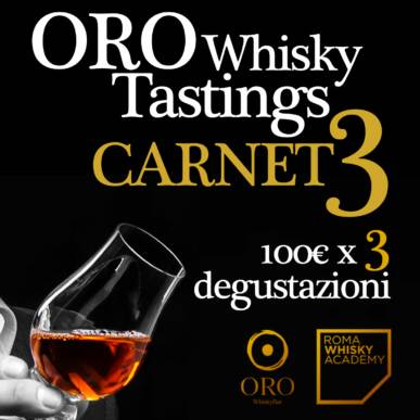 ORO Whisky Tastings CARNET 3