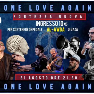 One Love AGAIN per Ospedale di Gaza
