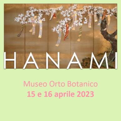HANAMI Orto Botanico | 15 aprile 2023