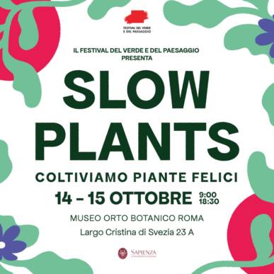 Slow Plants | 14 ottobre 2023