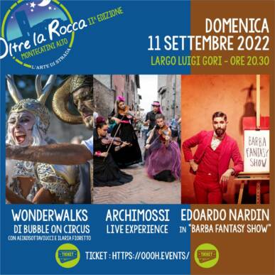 Oltre La Rocca Festival @ Montecatini Alto Domenica 11 Settembre ore 20.45