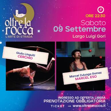 Oltre La Rocca Festival @ Montecatini Alto sabato 9 Settembre ore 22.30