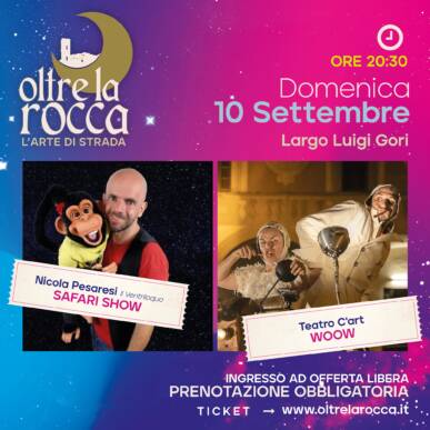 Oltre La Rocca Festival @ Montecatini Alto domenica 10 Settembre ore 20.30