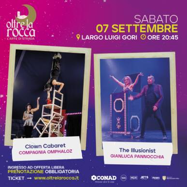 Oltre La Rocca Festival @ Montecatini Alto Sabato 7 Settembre ore 20.45