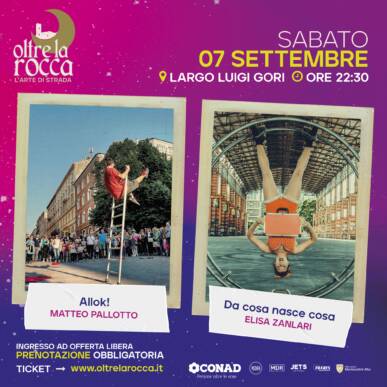 Oltre La Rocca Festival @ Montecatini Alto Sabato 7 Settembre ore 22.30