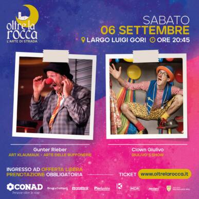Oltre La Rocca Festival @ Montecatini Alto Sabato 6 Settembre ore 20.45