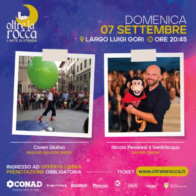 Oltre La Rocca Festival @ Montecatini Alto Domenica 7 Settembre ore 20.45