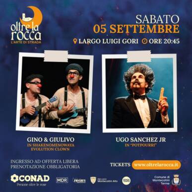 Oltre La Rocca Festival SABATO 5 SETTEMBRE ORE 20.45