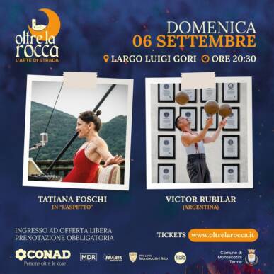 Oltre La Rocca Festival DOMENICA 6 SETTEMBRE ORE 20.30
