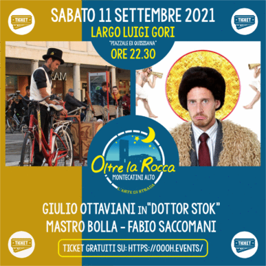 Oltre La Rocca Festival @ Montecatini Alto Sabato 11 Settembre ore 22.30